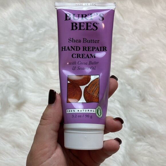 Burt’s Bees Natural Shea Butter Hand Repair Creme with Cocoa Butter & Sesame Oil - Picture 2 of 5